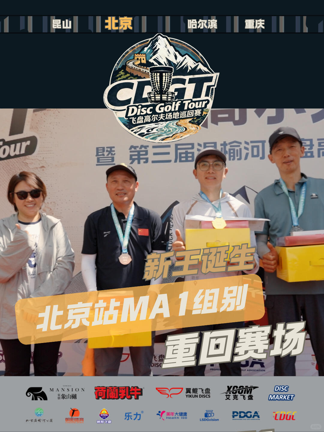 CDGT北京站MA1组别